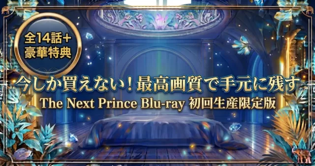 The Next PrinceのBD初回限定版は買うべき？配信との違いを徹底比較